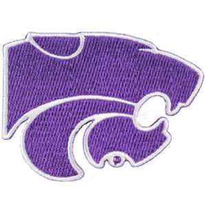 Kansas State Logo Wildcats Primary Iron On Embroidered Patch 1 Kansas State Logo Wildcats Primary Iron On Embroidered Patch