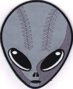 Las Vegas 51s Alien Head Team Logo Patch