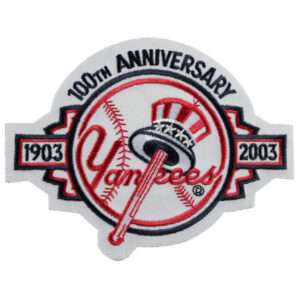 New York Yankees 100th Anniversary Patch (2003)
