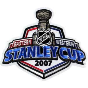 2007 Stanley Cup Jersey Patch Anaheim Ducks vs. Ottawa Senators