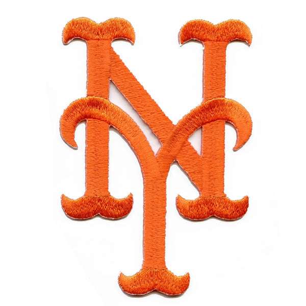 New York Mets Hat Logo Iron On Embroidered Patch