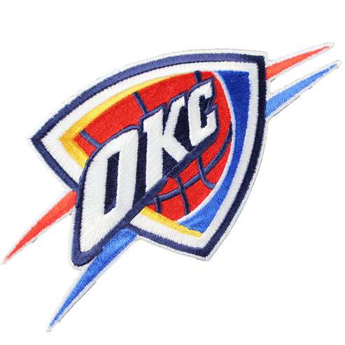 Oklahoma City OKC Thunder Logo Patch