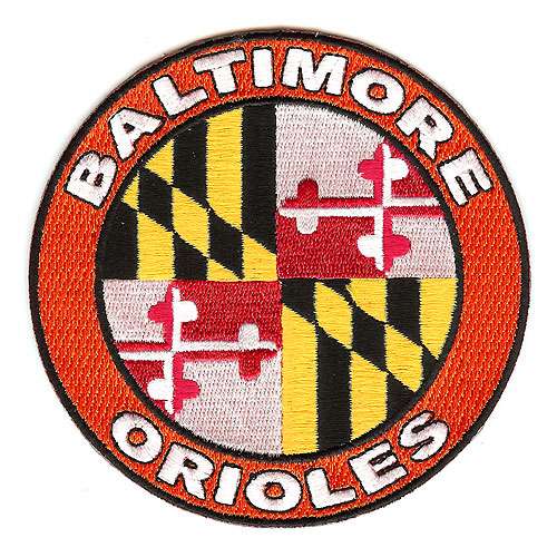 Baltimore Orioles Home Sleeve Jersey Patch