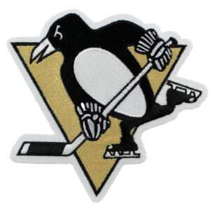 Pittsburgh Penguins Logo Primary Team Patch (Gold Skating Penguin)