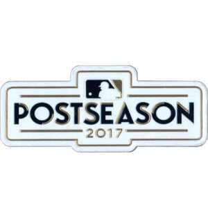 Postseason Mlb 2017 Major League Baseball Emboss Tech Jersey Patch