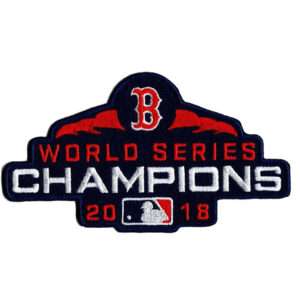 World Series 2018 Champions Boston Red Sox Jersey Patch