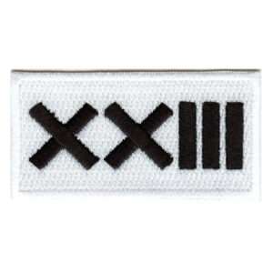 roman numeral 23