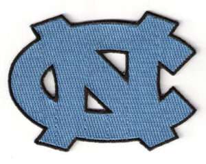 NC Tar Heels Primary College NCAA 'NC' Team Logo Jersey Emblem Patch 1 NC Tar Heels Primary College NCAA 'NC' Team Logo Jersey Emblem Patch
