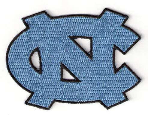 NC Tar Heels Primary College NCAA 'NC' Team Logo Jersey Emblem Patch