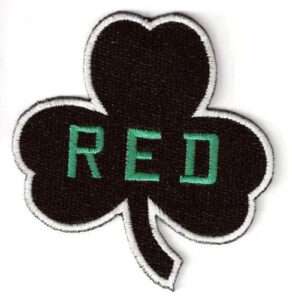 Red Auerbach Boston Celtocs Logo Memorial Shamrock Patch White Border 2006 NBA Season 1 Red Auerbach Boston Celtocs Logo Memorial Shamrock Patch White Border 2006 NBA Season