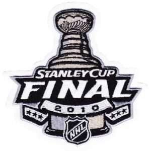 2010 Chicago Hawks Stanley Cup Final Patch Chicago Blackhawks vs. Philadelphia Flyers 1 2010 Chicago Hawks Stanley Cup Final Patch Chicago Blackhawks vs. Philadelphia Flyers