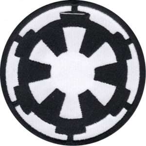 Star Wars Galactic Empire Logo Iron On Patch (Alternate) 1 Star Wars Galactic Empire Logo Iron On Patch (Alternate)
