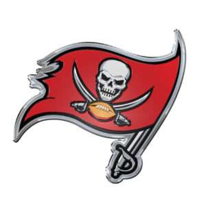 Tampa Bay Bucs Logo Colored Aluminum Car Auto Emblem 1 Tampa Bay Bucs Logo Colored Aluminum Car Auto Emblem