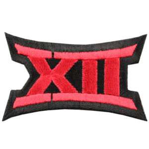 Texas Tech University Big 12 XII Conference Red Black Jersey Uniform Patch 1 Texas Tech University Big 12 XII Conference Red Black Jersey Uniform Patch