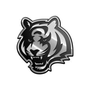 Cincinnati Bengals Premium Solid Metal Chrome Plated Car Auto Emblem 1 Cincinnati Bengals Premium Solid Metal Chrome Plated Car Auto Emblem