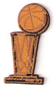 2004 NBA Championship Finals Patch Los Angeles Lakers Detroit Pistons