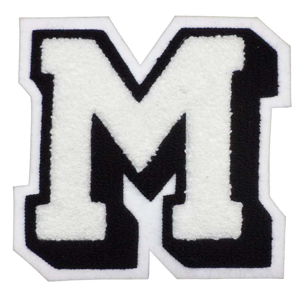 Chenille Patch Letters
