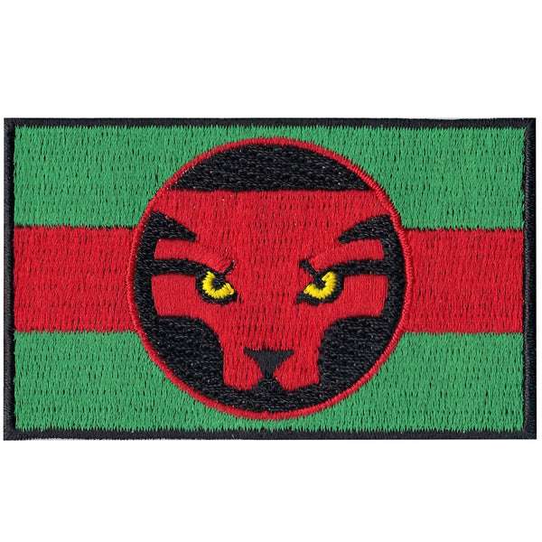 Wakanda Flag Embroidered Iron on Patch 1 Wakanda Flag Embroidered Iron on Patch