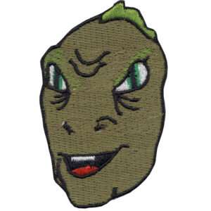 Yee Dinosaur Meme Embroidered Iron on Patch 1 Yee Dinosaur Meme Embroidered Iron on Patch