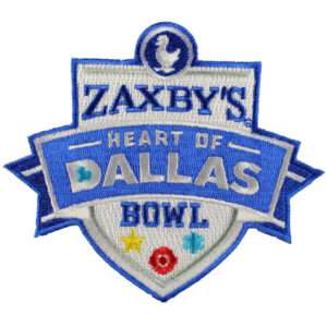Zaxbys Dallas Bowl Jersey Patch Army Black Knights Vs. North Texas Mean Green