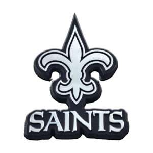 New Orleans Saints Emblem Premium Solid Metal Chrome Plated Car Auto Emblem