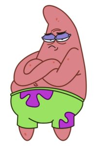 patrick starfish meme