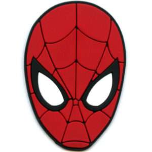 Marvel Spider Man Face Logo Embroidered Iron on PVC Patch