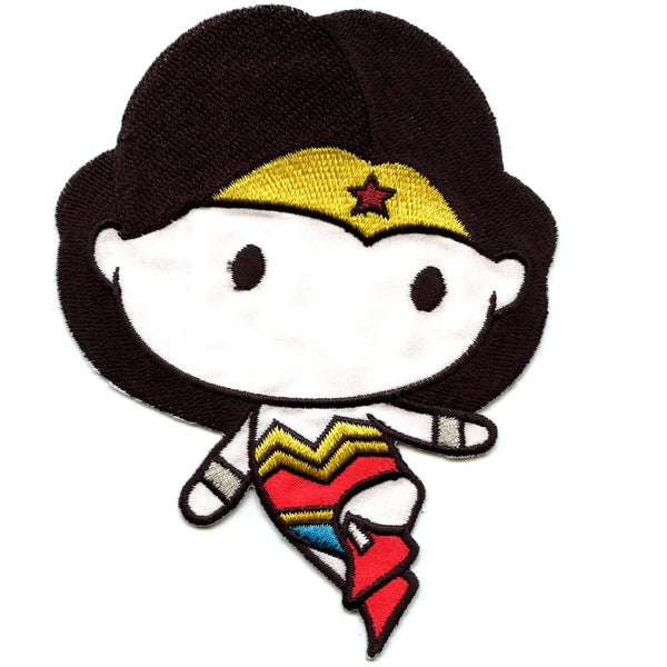 Dc Comics Wonder Emoji Woman Iron on Applique Patch