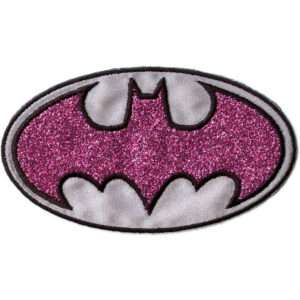 Dc Comics Batgirl Patch Pink Power Shimmer DC Applique Iron on