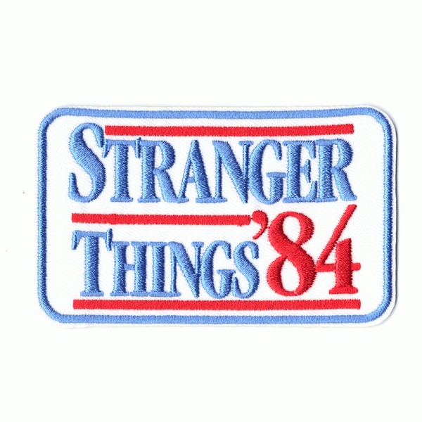 Netflix's Stranger Things 1984 Logo Iron On Patch