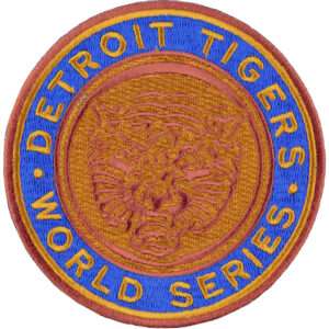 1968 Detroit Tigers Championships World Series  Jersey Patch