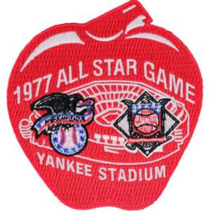 1977 Yankees MLB All Star Game New York Stadium Jersey Patch