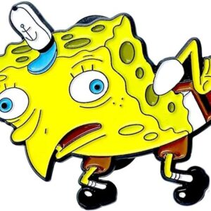 Spongemock SpongeBob Shocked  Official Collectible Pin
