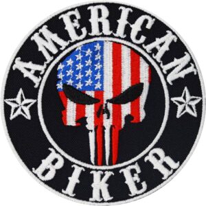 Motorcycle Leather Vest Patches