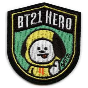 Jimin BT21 Hero Chimmy Patch BTS Embroidered Iron On