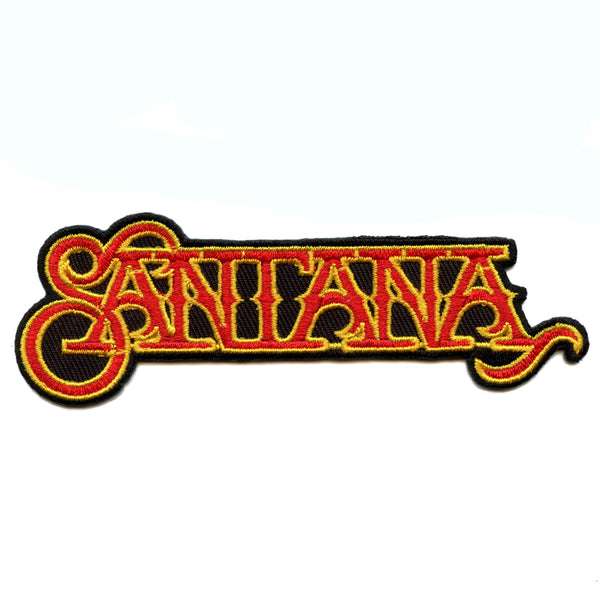 Santana Band Name Logo Patch Carlos Latin For Iron Rock Embroidered Iron On