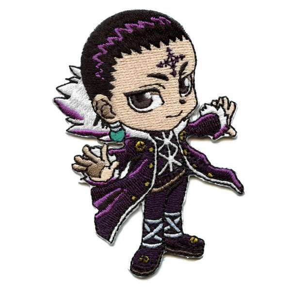 HunterXHunter Chrollo Pose Full Body Patch Side Eye Smirk Embroidered ...