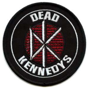 Dead Kennedys Band Logo Patch Punk Rock Band Embroidered Iron On