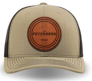 Trucker Hat Leather Patch