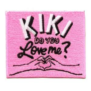 Pink KiKi Do You Love Me Song Iron On Patch