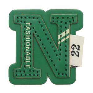 Patch Iron on Alphabet N Patches Embroidered Sew on letter patch