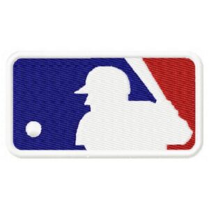 Mlb logo patch