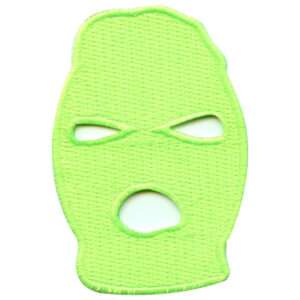 green ski mask