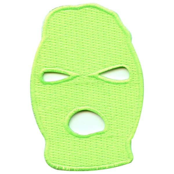 green ski mask