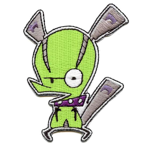 Panty And Stocking Chuck Patch Pet Sidekick Embroidered Iron On