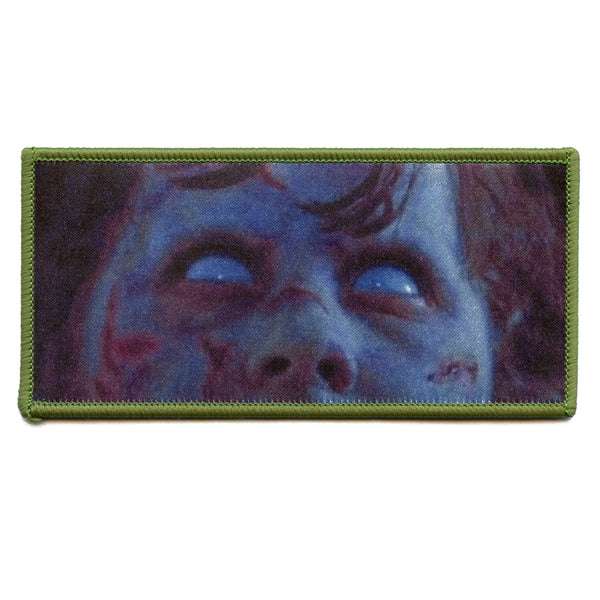 The Exorcist Patch Possessed Eyes Embroidered Iron On