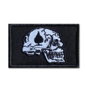 skull velcro patches