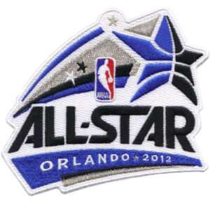 2012 NBA All star Game Patch Orlando Magic
