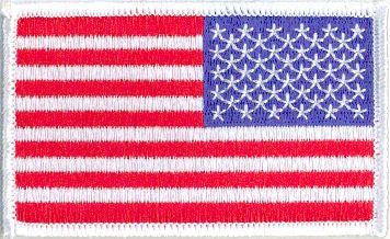 US Flag Patch Velcro