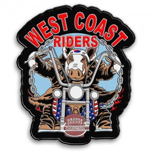 Motorcycle Custom Patches